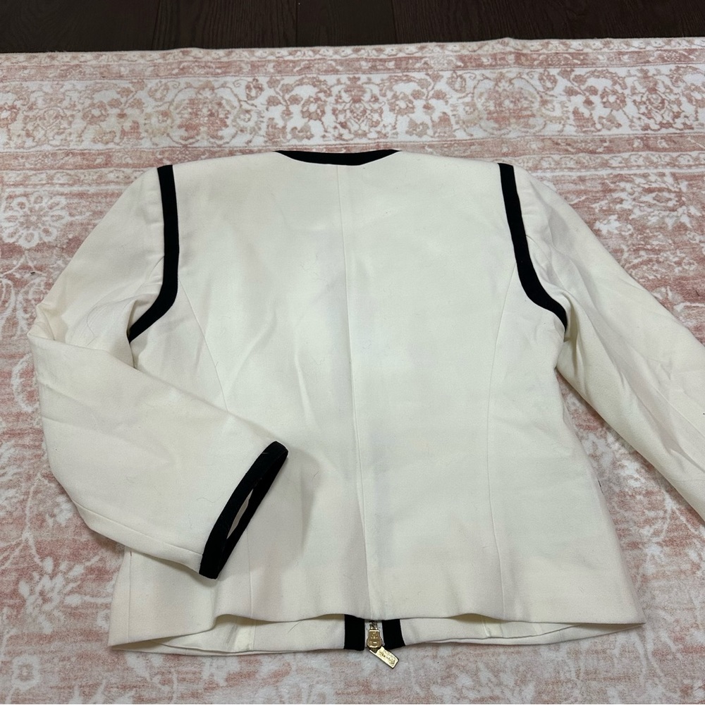Calvin Klein Contrast Black & White Jacket - Picture 7 of 9